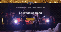 Desktop Screenshot of laweddingband.com